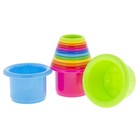 Пирамидка большая детская «Занимательные стаканчики» - Фото 2