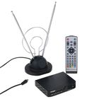 Приставка для цифрового ТВ "Сигнал" Универсал-02+Антенна,комплект,FullHD,DVB-T2,HDMI,RCA,USB - Фото 1