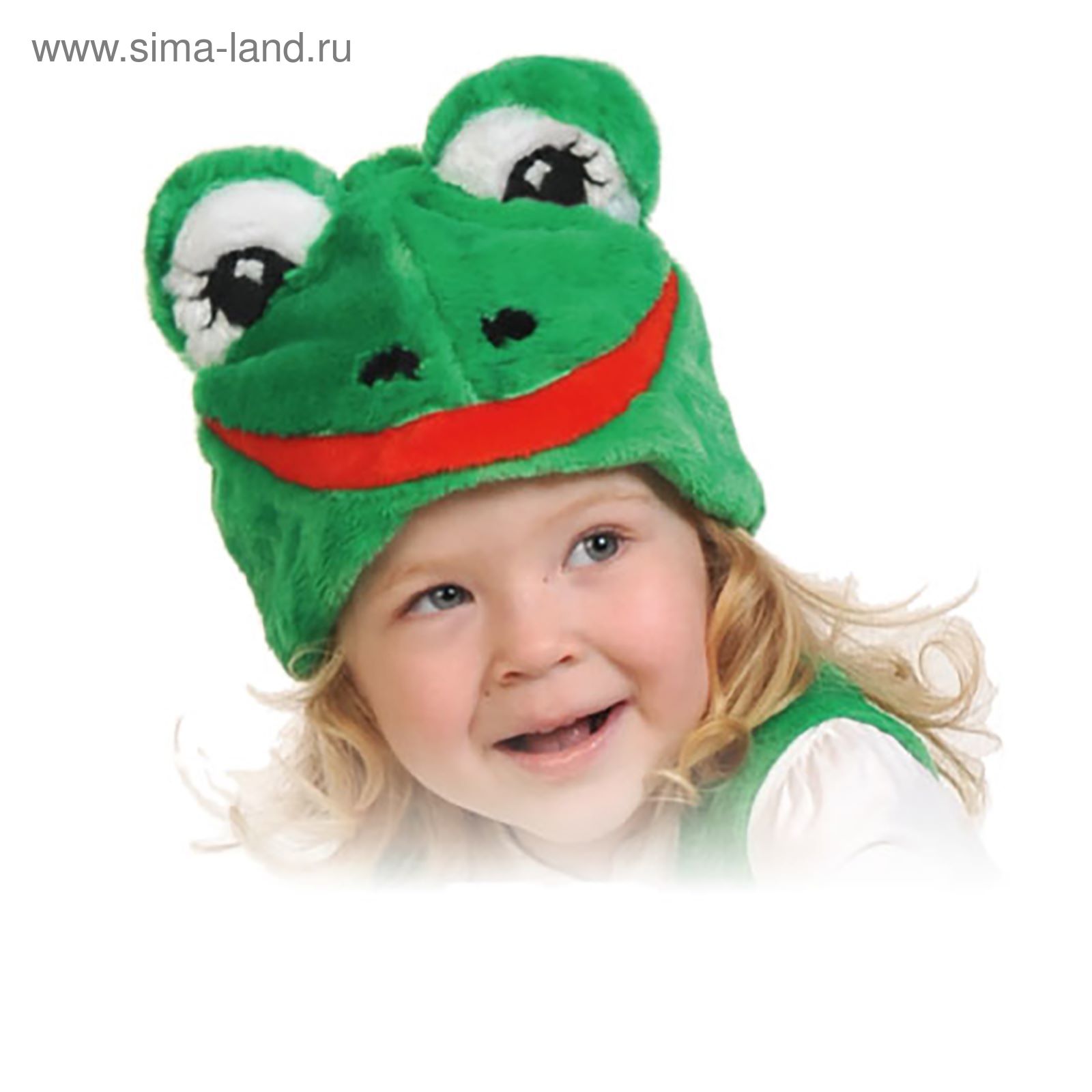 Шапка лягушка
