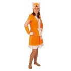 Карнавальный костюм «Лиса», плюш, р. 46-48, рост 170 см - фото 2049064