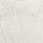 Пряжа "Вискоза натуральная" 100% вискоза 400м/100гр (01-Белый) - Фото 1