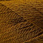 Пряжа "Деревенская" 100% полугрубая шерсть 250м/100гр (32-Табак) - Фото 3