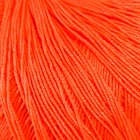 Пряжа "Цветное кружево" 100% мерсеризованный хлопок 465м/50гр (396-Настурция) - Фото 3