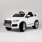 Электромобиль BARTY Audi Q7, цвет белый, глянцевый - Фото 1