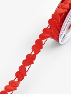 Лента фигурная «Сердца», 15 мм, 9±0.5 м, красная - Фото 3