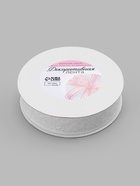 Лента декоративная «Паутинка», 25 мм, 23±1 м, белая №7 - Фото 4