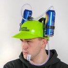 Каска «Король вечеринок», с отверстиями под банки, МИКС - Фото 3