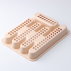 Лоток для столовых приборов в ящик, 5 секций, 33×26 см, пластик, МИКС - Фото 3