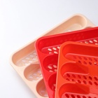 Лоток для столовых приборов в ящик, 5 секций, 33×26 см, пластик, МИКС - Фото 7