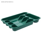 Лоток для столовых приборов в ящик, 5 секций, 33×26 см, пластик, МИКС - Фото 8