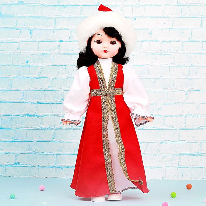 Кукла «Казашка», 45 см, цвета МИКС - фото 1883307507