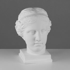 Гипсовая фигура Голова Венеры Милосской, 22 х 32 х 35 см
