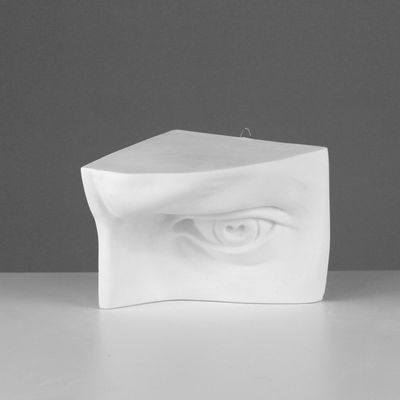 Гипсовая фигура глаз Давида левый, 20 х 13,5 х 15,5 см