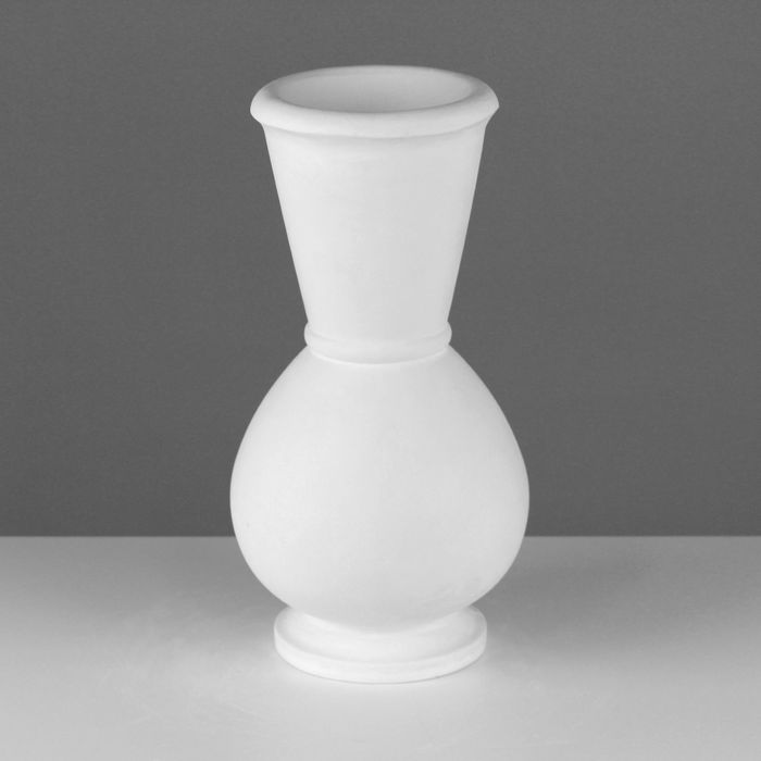 Гипсовая фигура ваза, 16 х 16 х 33,5 см - Фото 1