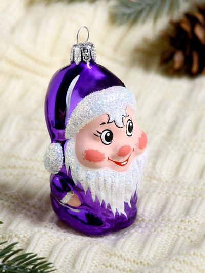 Ёлочная игрушка «Домовёнок», h=8 см, МИКС