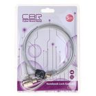 Тросик для ноутбука CBR CL-10, Kensington Lock, на ключе, 1 метр - Фото 1