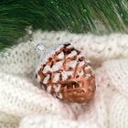 Ёлочная игрушка «Шишка кедровая»-2, h=5.2 см, МИКС - Фото 1