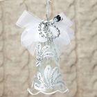 Ёлочная игрушка «Хрустальный колокольчик» h=8.2 см - Фото 1