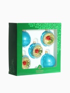 Ёлочные шары «Орбита», новогодние, набор 5 шт., d=6 см, МИКС 2564842