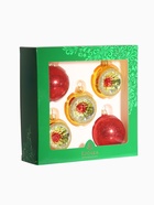 Ёлочные шары «Орбита», новогодние, набор 5 шт., d=6 см, МИКС 2564842