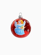 Ёлочные шары «Рождественские», d=6 см, набор 5 шт., МИКС 2564843