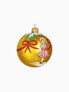 Ёлочные игрушки 4 шт. «Щелкунчик», шары новогодние, d=7.5 см - Фото 11