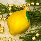 Ёлочные игрушки набор 6 шт. «Фрукты» - Фото 6