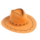 Карнавальная шляпа «Ковбой», на верёвочке, детская, цвета МИКС - Фото 3