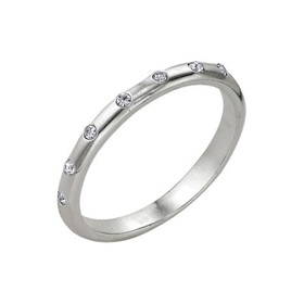 Кольцо «Венчание», посеребрение, 17,5 размер