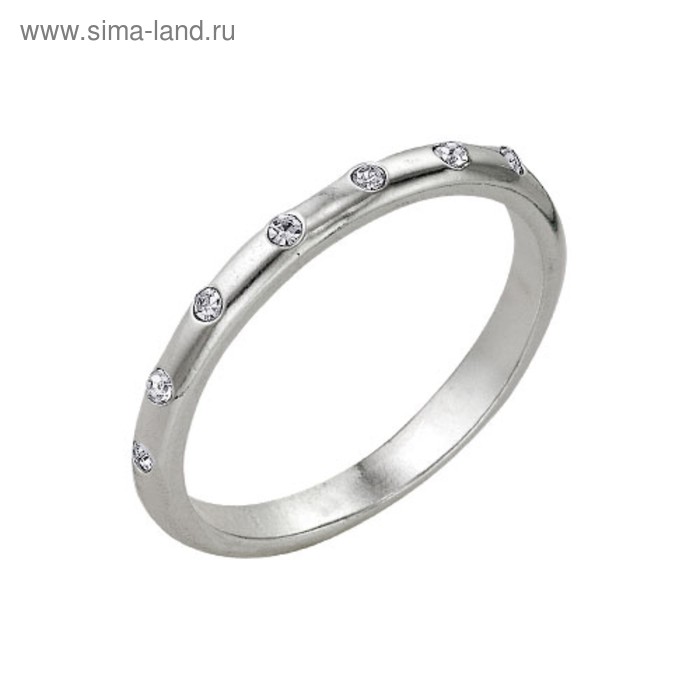 Кольцо «Венчание», посеребрение, 17,5 размер - Фото 1