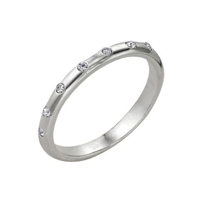 Кольцо "Венчание", посеребрение, 17 размер