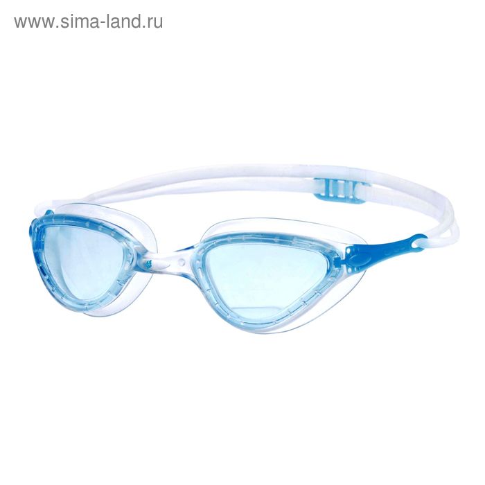 Очки для плавания FIT, цвет голубой - Фото 1