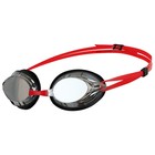 Очки для плавания SPURT Mirror, цвет красный/чёрный - Фото 1