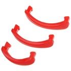 Очки для плавания SPURT Mirror, цвет красный/чёрный - Фото 3