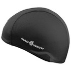 Шапочка для плавания POLY, M0526 01 0 01W, обхват 54-60 см, цвет чёрный - Фото 2