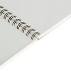 Блокнот для зарисовок А4, 20 листов на гребне Sketchbook, обложка мелованный картон, жёсткая подложка, блок акварельная бумага 200 г/м2, МИКС - Фото 3