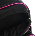 Рюкзак каркасный BagFashion 36 х 34 х 17 см, для девочки, «Бабочка», чёрный - Фото 6