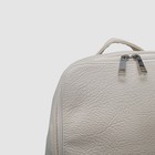 Рюкзак на молнии, 1 отдел, наружный карман, цвет бежевый - Фото 4