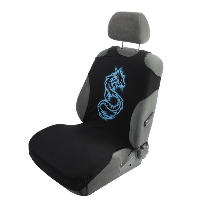 Чехол-майка "Дракон", на переднее сиденье, хлопок - Фото 1