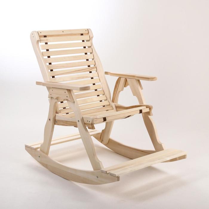 Кресло-качалка на ленте, 70×130×120см, из липы, "Добропаровъ" - фото 1908321725