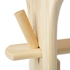 Лавка деревянная, 120×27×42 см, сосна, «Добропаровъ» - Фото 3