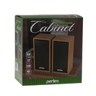 Компьютерные колонки Perfeo CABINET PF-84, 2.0, 2х3 Вт, Jack 3.5 мм, USB, дерево - Фото 3