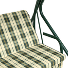 Качели садовые «Колорадо», 209×136×177 см, максимальная нагрузка 300 кг, зелёные - Фото 3