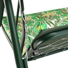 Качели садовые «Карибы», 209×142×155 см, максимальная нагрузка 300 кг, зелёные  (артикул 2563721)  большой выбор товаров оптом и в розницу по низким ценам с доставкой