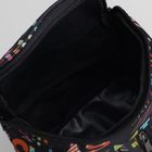 Рюкзак на молнии, 1 отдел, наружный карман, цвет чёрный/разноцветный - Фото 6