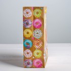Пакет крафтовый вертикальный «Любимые сладости», ML 23 × 27 × 8 см - Фото 2