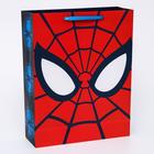 Пакет ламинированный вертикальный, 31 х 40 х 11 см "Ты- супергерой", Человек-паук - Фото 2