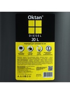Канистра ГСМ Oktan DIESEL, 20 л, пластиковая, черная - Фото 7