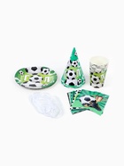 Посуда бумажная одноразовая «С днём рождения», 6 тарелок, 6 стаканов, 6 колпаков, 1 гирлянда - Фото 11