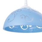 Светильник BayerLux  Колпак "Андри" 1 лампа E27 40Вт Синий  д.250 - фото 20730333